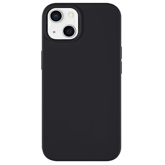 Θήκη για iPhone 14 Plus, Silicone Lite, μαύρη