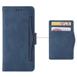 Θήκη με πτερύγιο για Samsung Galaxy A15 4G / 5G, Card Slot, σκούρο μπλε