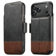 Θήκη 2 σε 1 για iPhone 17 Pro, SUTENI, για MagSafe, μαύρο