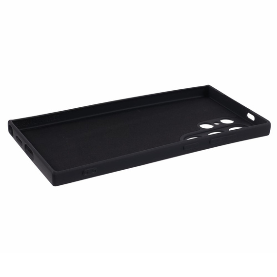 Θήκη για Samsung Galaxy S24 Ultra, Silicone Lite, μαύρη