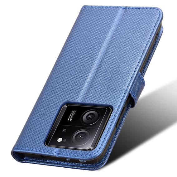 Αναδιπλούμενη θήκη για Xiaomi 13T / 13T Pro / Redmi K60 Ultra, Smart Magnet, μπλε