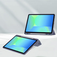 Θήκη για Samsung Galaxy Tab S10 FE+ Plus, Smartcase Hybrid, με χώρο για γραφίδα, μωβ