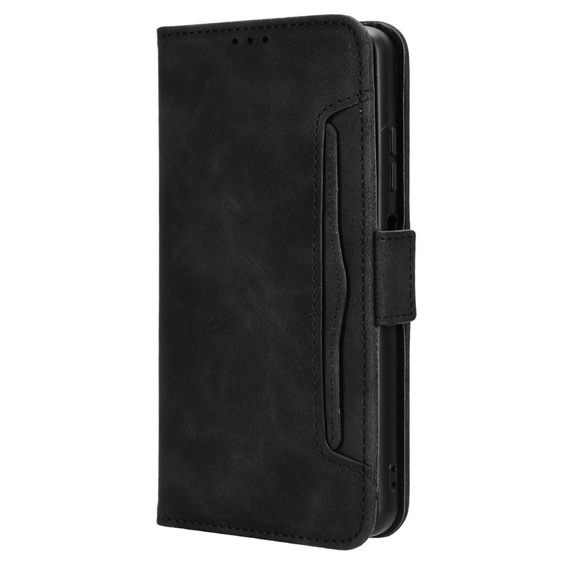 Θήκη με πτερύγιο για Samsung Galaxy M34, Card Slot, μαύρη