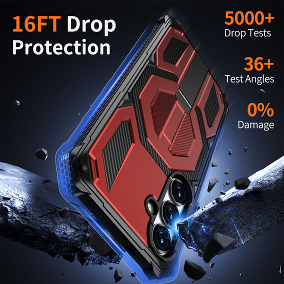 Προστατευτική θήκη με βάση συμβατή με MagSafe για Samsung Galaxy S25 FE