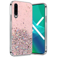 Θήκη για Huawei P30, Glittery, ροζ