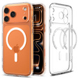 Θήκη Spigen Ultra Hybrid MagSafe για iPhone 17 Pro, Διαφανές / Λευκό