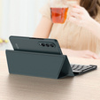Θήκη + πληκτρολόγιο Samsung Galaxy Z Fold4 5G, Carbon Fiber, μαύρη