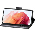 Θήκη με πτερύγιο για Oppo Reno 11F 5G, Butterfly, μαύρη