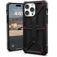 θήκη Urban Armor Gear για iPhone 15 Pro Max, Monarch, Kevlar μαύρη