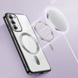 Θήκη για Samsung Galaxy S23 Plus, Electro MagSafe, μαύρη + Γυαλί για την οθόνη