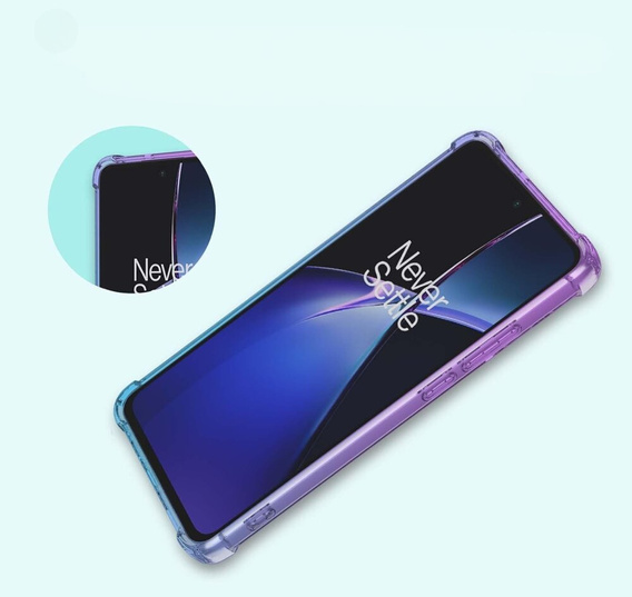 θήκη για το OnePlus Nord CE4 Lite, Gradient Dropproof, Μωβ / μπλε