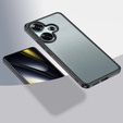 Θήκη για Xiaomi Poco F6, Fusion Hybrid, μαύρη