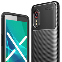 Θήκη για Samsung Galaxy Xcover 5, Carbon Gel, μαύρη