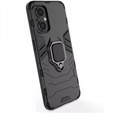 Θήκη για Oppo Reno7 Lite, Kickstand Ring, μαύρη