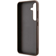 GUESS Θήκη για Samsung Galaxy A55, 4G Big Metal Logo, καφέ