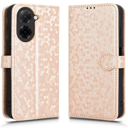 θήκη πτερύγιο για Xiaomi Redmi A5, Wallet Rhombus, ροζ