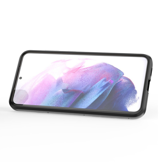 Θήκη για Samsung Galaxy S23, Kickstand Ring, μαύρη