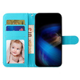 Θήκη με πτερύγιο για Xiaomi Redmi 13C / Poco C65, Wallet, Marble πράσινη