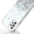 Θήκη για Samsung Galaxy A53 5G, Glittery, διαφανής