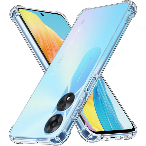 Θήκη για Oppo A98 5G, Dropproof, διαφανής