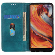 Θήκη για OnePlus 12 5G, Wallet Litchi Leather, πράσινη