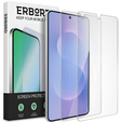 2x Μετριασμένο γυαλί ERBORD 9H Hard Glass στην οθόνη για Samsung Galaxy S25 Edge