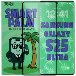 Σκληρό γυαλί 5D Full Glue Smart Palm για Samsung Galaxy S25 Ultra
