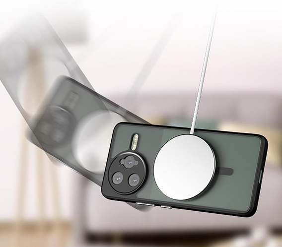 Θήκη για Xiaomi Poco F7 Ultra, για MagSafe, ERBORD Μatt Case, μαύρη