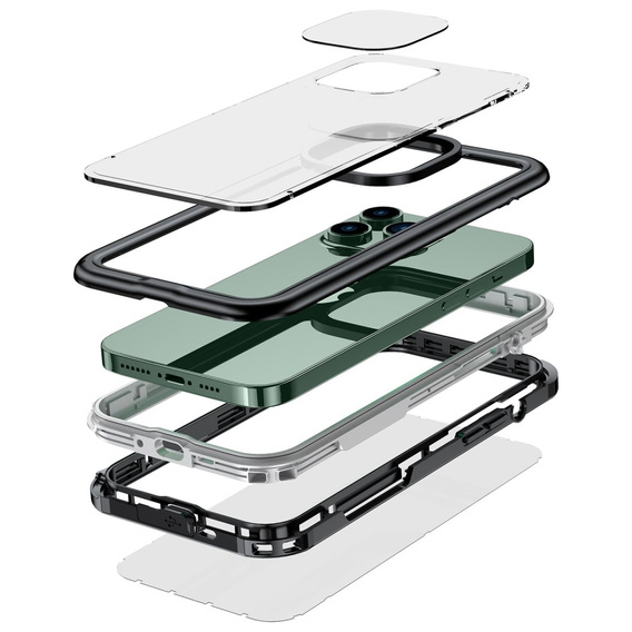 Αδιάβροχη θήκη IP68 για το iPhone 14 Pro Max, μαύρη