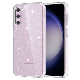 Θήκη για Samsung Galaxy S23, Glittery Powder, διαφανής