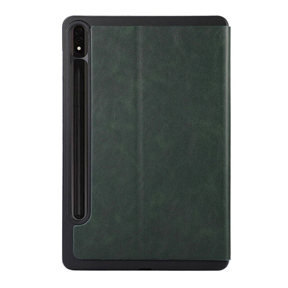 Θήκη για Samsung Galaxy Tab S9 FE+ Plus, Smartcase με χώρο για γραφίδα, πράσινη