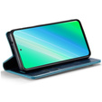 Θήκη με πτερύγιο για Samsung Galaxy A54, ERBORD Waxy Wallet, μπλε
