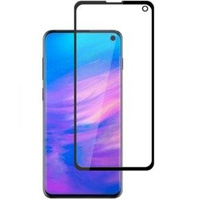 Mocolo Full Glue μετριασμένο γυαλί για Samsung Galaxy S10E, μαύρο πλαίσιο