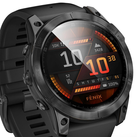2x υβριδικό γυαλί ERBORD για Garmin Fenix 8 47mm