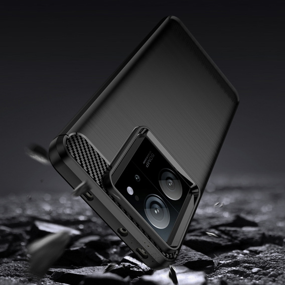 Θήκη για Xiaomi 13T / 13T Pro, Carbon, μαύρη