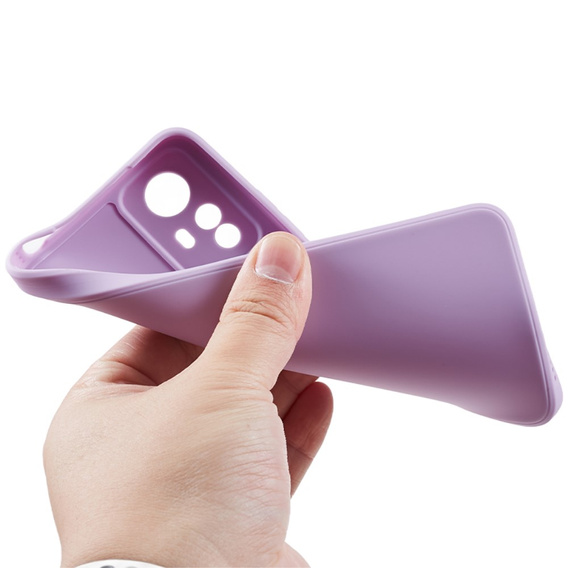 Θήκη για Xiaomi Redmi Note 12S, Silicone Lite, μωβ