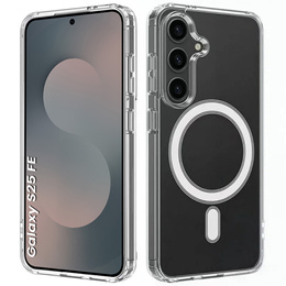 Θήκη για Samsung Galaxy S25 FE, Fusion Hybrid, για MagSafe, διαφανής