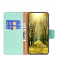 Θήκη με πτερύγιο για Samsung Galaxy A34 5G, Wallet Litchi Magnet, πράσινη