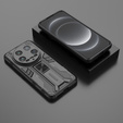 Θήκη για Xiaomi 14 Ultra, Military kickstand, μαύρη