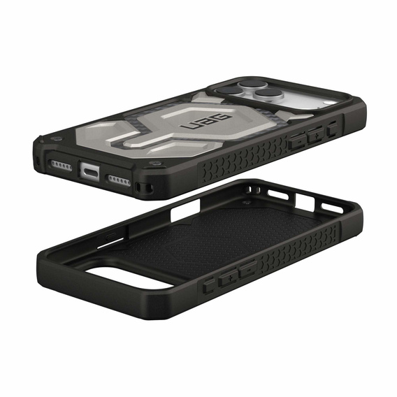 Θήκη Urban Armor Gear για iPhone 17 Pro Max, Monarch Pro Kevlar MagSafe, Τιτάνιο