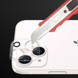 Μετριασμένο γυαλί για κάμερα για το iPhone 14 / 14 Plus, διαφανής