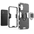 Θήκη για Xiaomi Poco M5 4G, Kickstand Ring, μαύρη