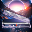 Θήκη για iPhone 16 Pro, Shockproof Hybrid, με μεμβράνη οθόνης, για MagSafe, μωβ