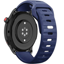 Λουράκι σιλικόνης γενικής χρήσης 22mm Dot Texture, Ναυτικό μπλε