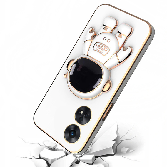 Θήκη για Oppo Reno8 T, Astronaut, λευκή