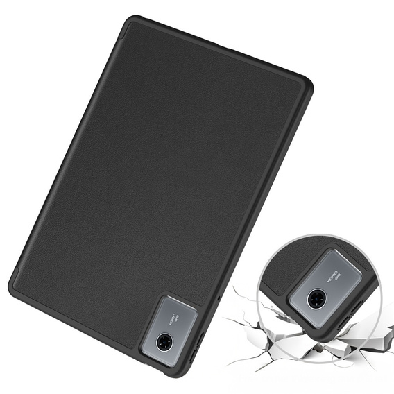 Θήκη για Lenovo Idea Tab 11" 2025 TB336FU TB336ZU, stand, Smartcase με υποδοχή γραφίδας, μαύρο