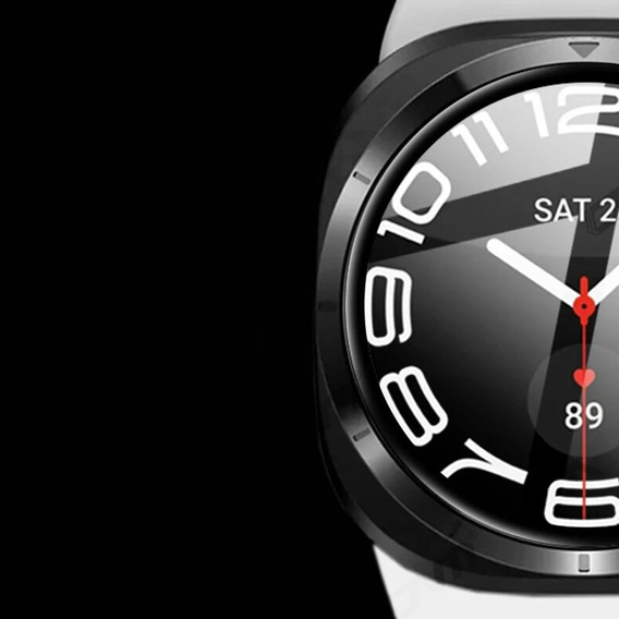2x υβριδικό γυαλί ERBORD για Samsung Galaxy Watch Ultra 47mm (2025 / 2024)