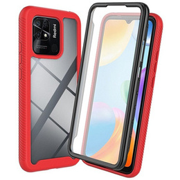 Θήκη για Xiaomi Redmi 10C, Shockproof, με μεμβράνη, μπλε