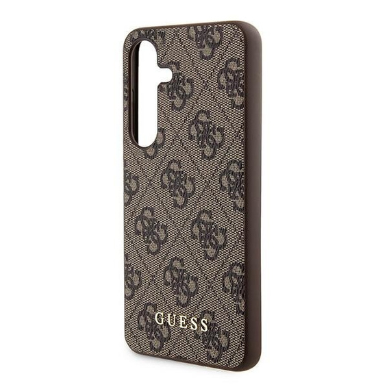 GUESS Θήκη για Samsung Galaxy A55, 4G Charms Collection Hardcase, καφέ