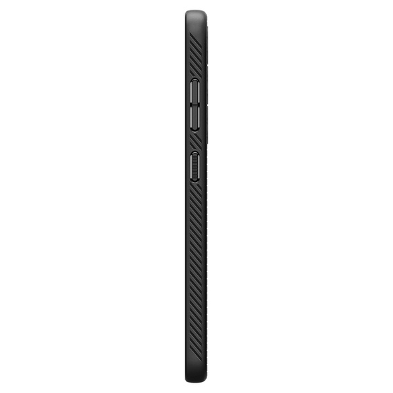 θήκη Spigen για Samsung Galaxy S24, Liquid Air, μαύρη + μετριασμένο γυαλί 9H